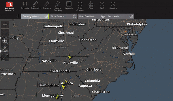Web-Based Severe Weather Tracking & Analysis | Baron Threat Net